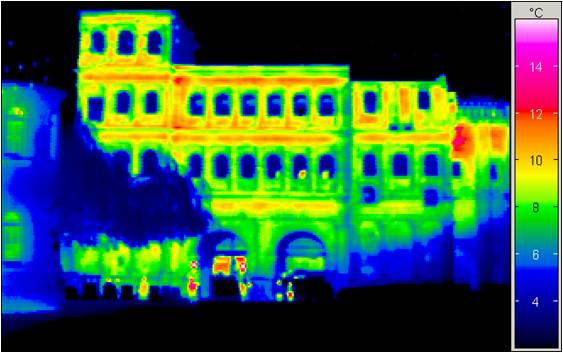 Thermographie Porta Nigra